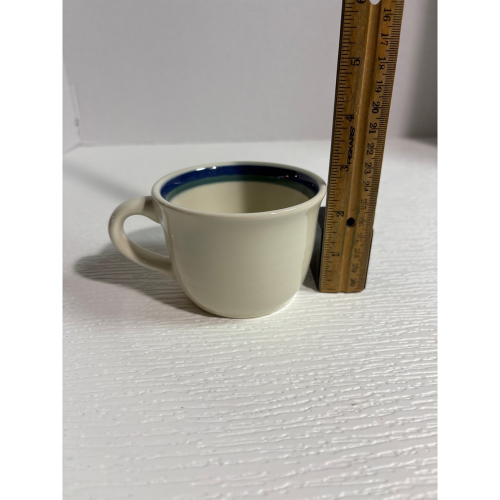 Pfaltzgraff Ocean Breeze Coffee Mugs Set of 4 Stoneware USA S0144 - Picture 5 of 5
